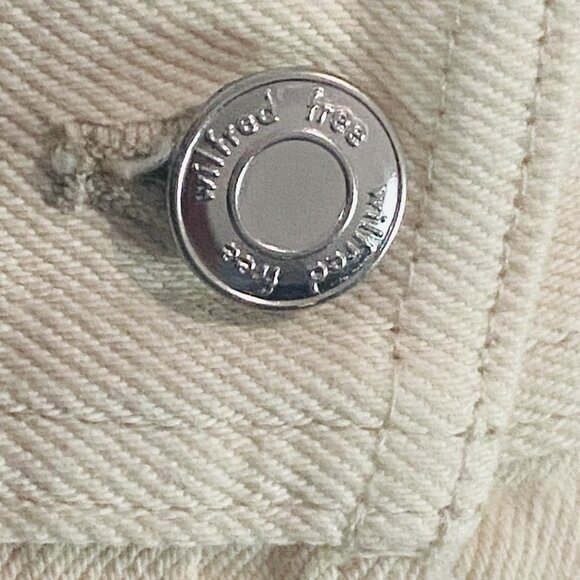 Wilfred Free Long Sleeve Collared Jumpsuit in Sandstone Beige–Made in Sri Lanka - Picture 9 of 17